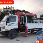 Xe tải Hyundai 110S 7 Tấn Gắn Cẩu UNIC UR-V344 3 Tấn 4 Khúc